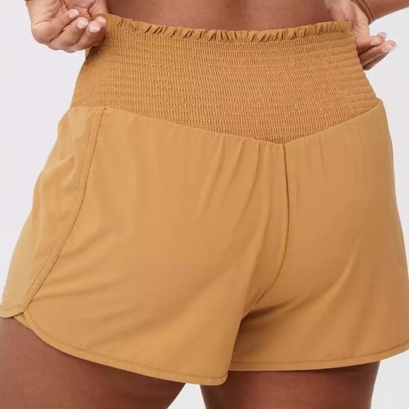 aerie Pants - Aerie - Real Me Smocked Running Shorts